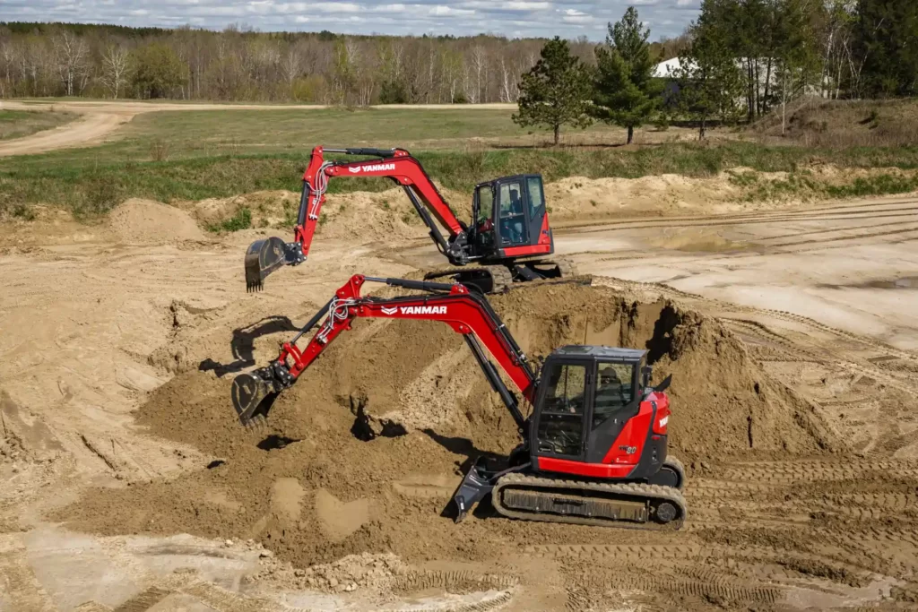 2 Yanmar Excavation